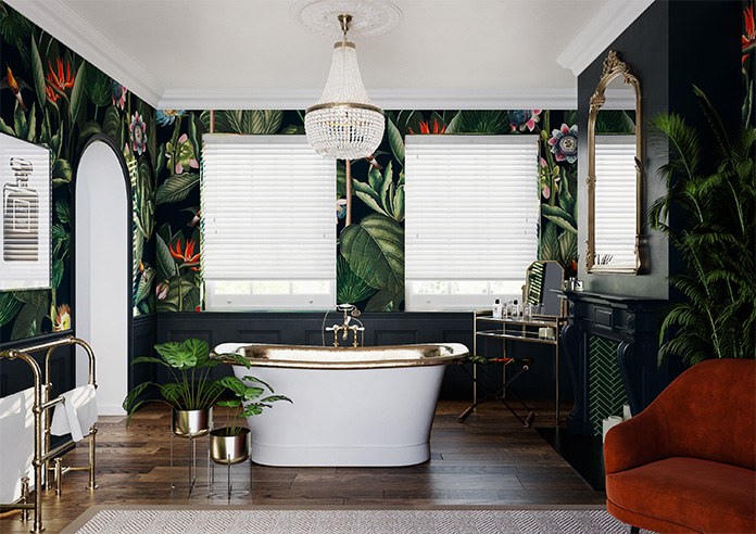 Ecowood, Brilliant White Gloss - Venetian Blind - Image 11